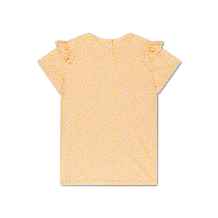 Maudymosi marškinėliai FLORISH YELLOW