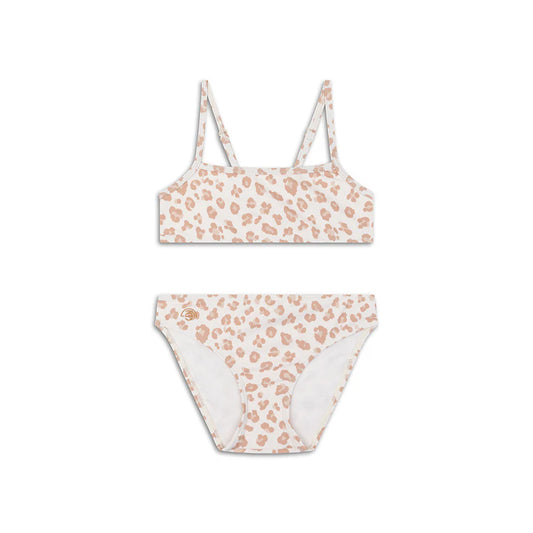 Vaikiškas maudymosi kostiumėlis BEIGE LEOPARD