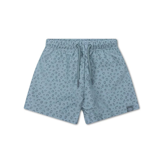 Boxer tipo maudymosi šortai GREEN LEOPARD