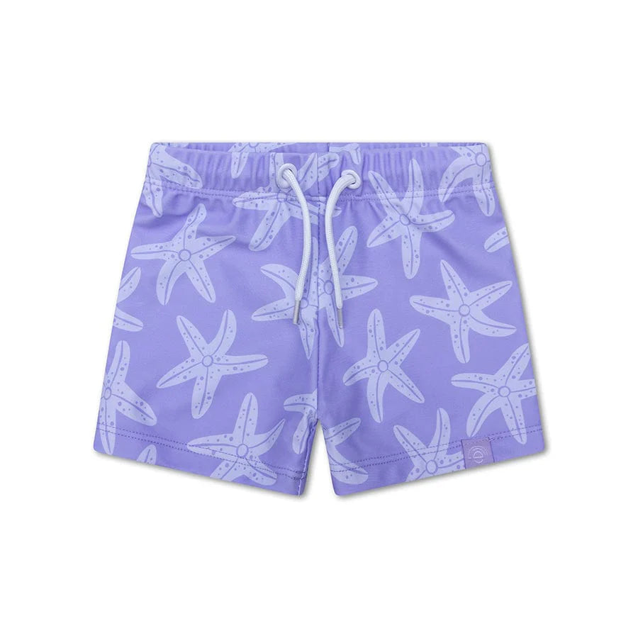 Boxer tipo maudymosi šortai LILA SEA STAR