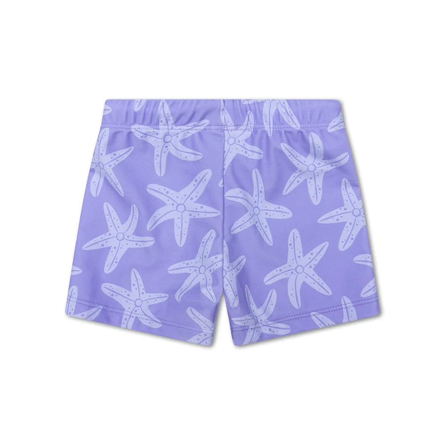 Boxer tipo maudymosi šortai LILA SEA STAR