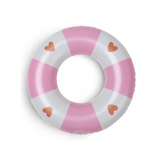 Pripučiamas ratas  PINK COZY HEARTS, Ø 55cm