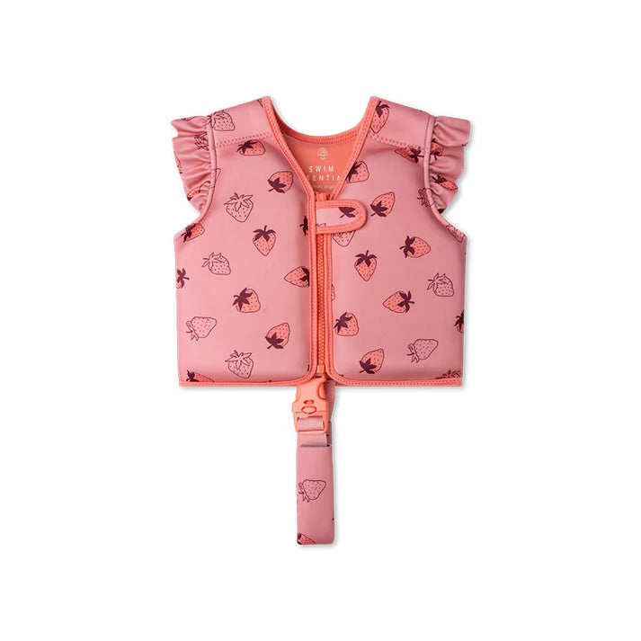 Plaukimo liemenė PINK STRAWBERRY FIELDS (11-15kg)