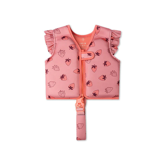 Plaukimo liemenė PINK STRAWBERRY FIELDS (11-15kg)