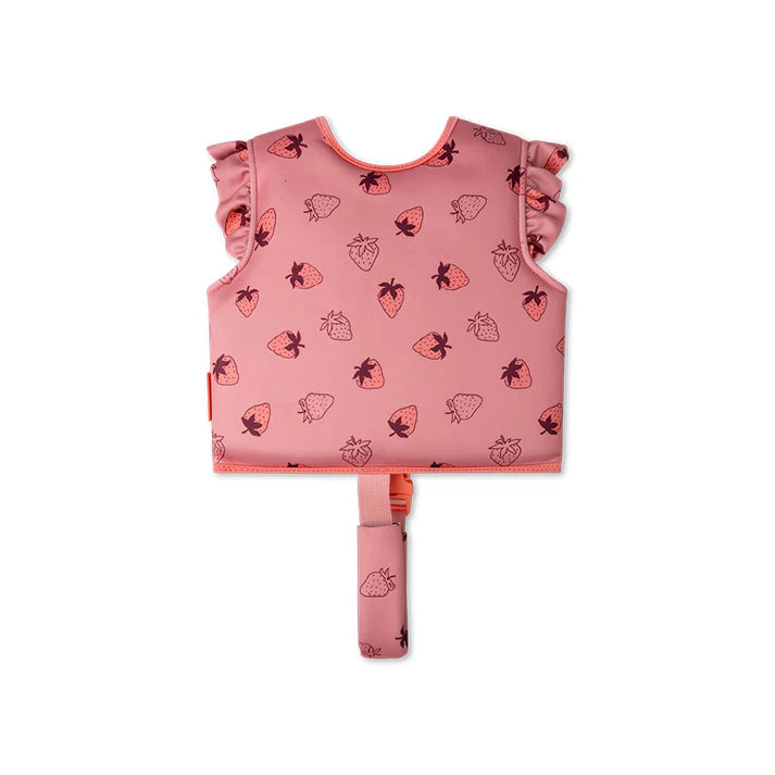 Plaukimo liemenė PINK STRAWBERRY FIELDS (11-15kg)