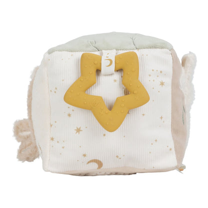 Little Dutch Minkštas lavinamasis kubas NEWBORN NATURALS