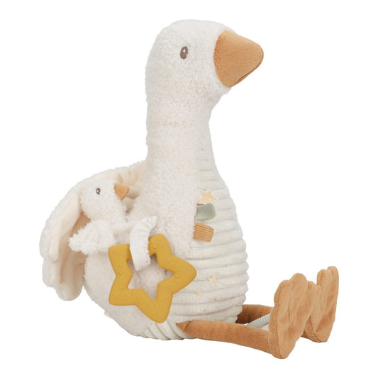 Little Dutch lavinančių veiklų žąsiukas NEWBORN NATURALS