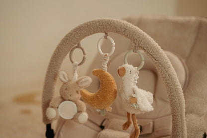 Little Dutch pakabinamų žaislų rinkinys NEWBORN NATURALS