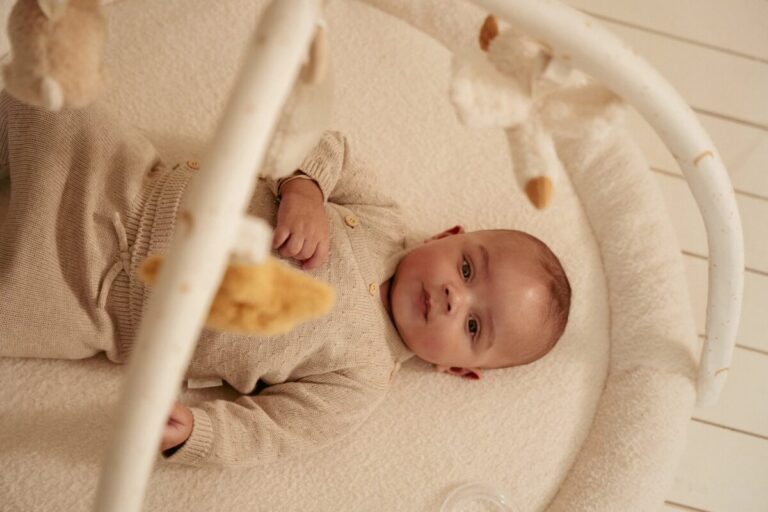 Little Dutch Lavinamasis kilimėlis NEWBORN NATURALS