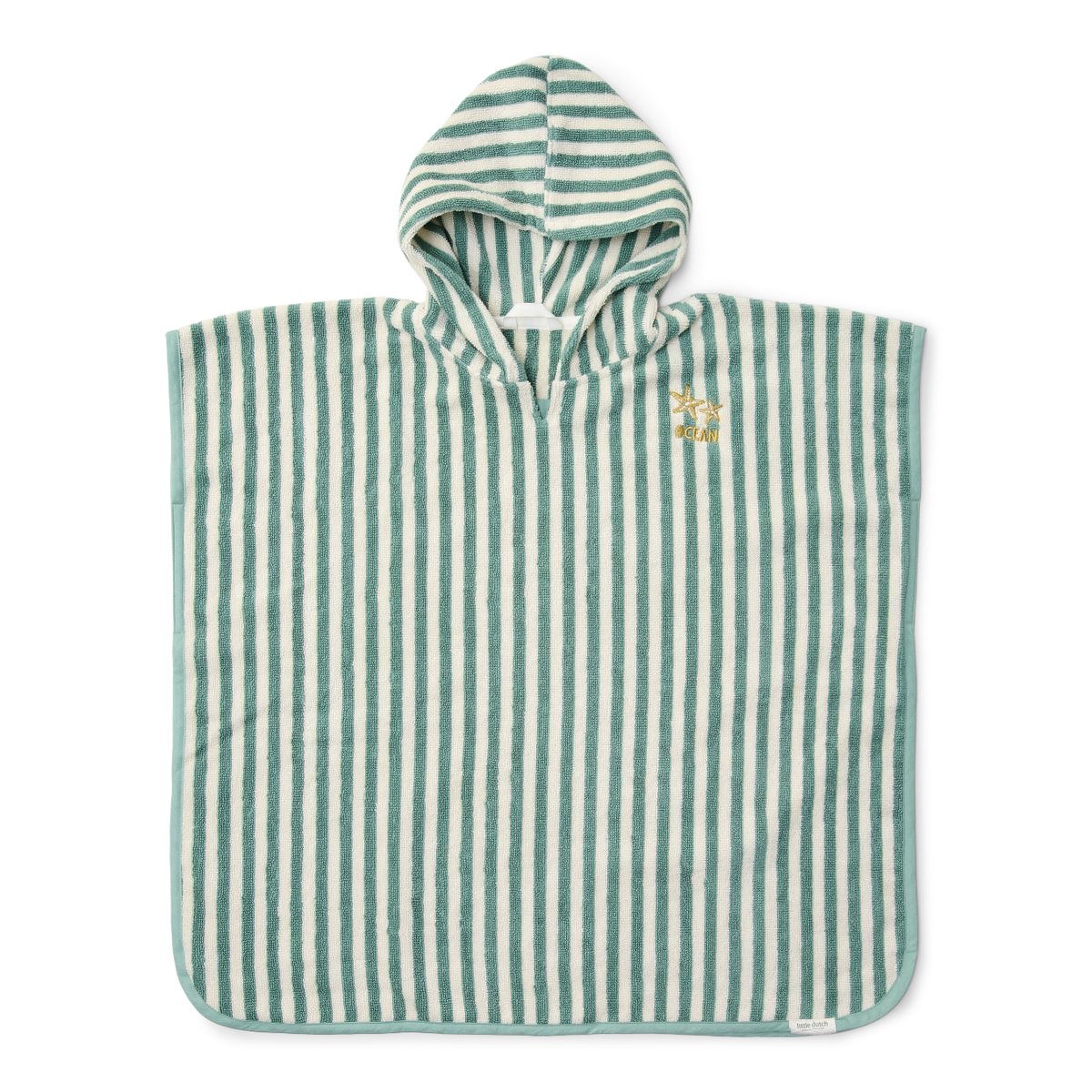 Little Dutch paplūdimio pončas SEASHELLS & STRIPES