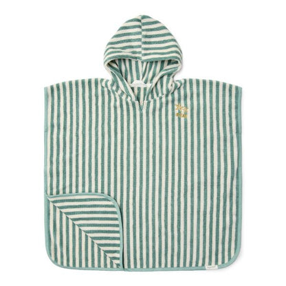 Little Dutch paplūdimio pončas SEASHELLS & STRIPES