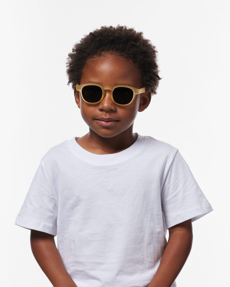 IZIPIZI Akiniai nuo saulės vaikams Kids+ SUN 3-5 metai #C YELLOW HONEY