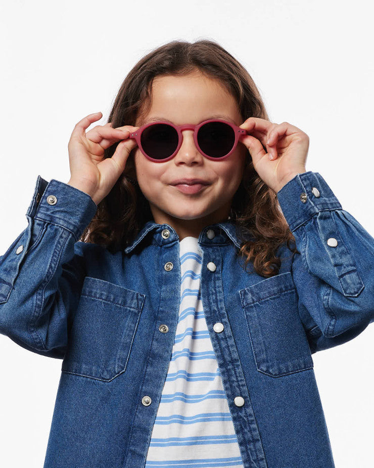 IZIPIZI Akiniai nuo saulės vaikams Kids+ SUN 3-5 metai #D CRANBERRY