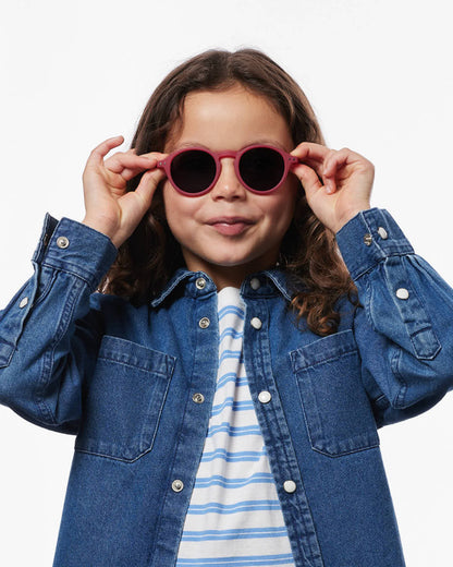 IZIPIZI Akiniai nuo saulės vaikams Kids+ SUN 3-5 metai #D CRANBERRY