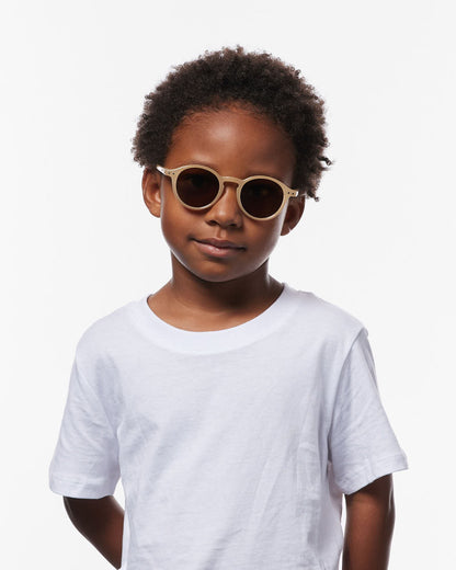IZIPIZI Akiniai nuo saulės vaikams Kids+ SUN 3-5 metai #D MACCHIATO