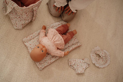 Little Dutch kūdikio lėlės vystyklų krepšelis