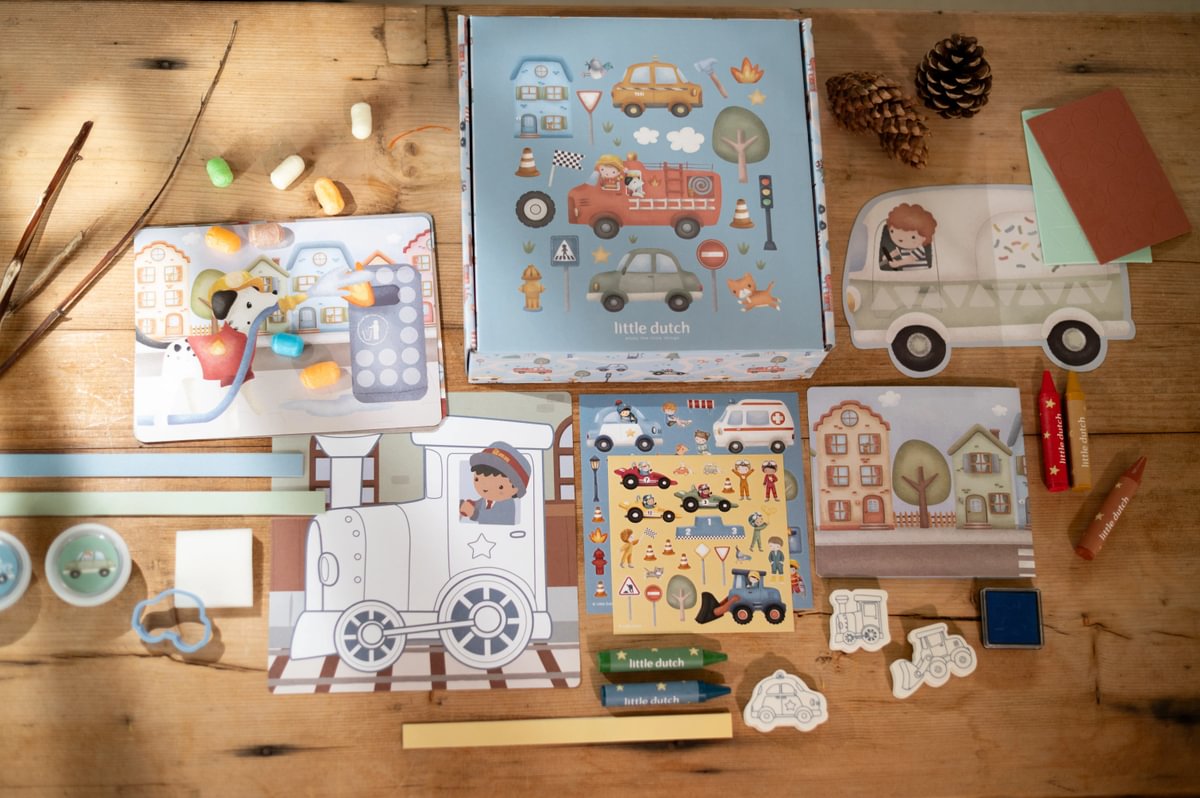 Little Dutch didelis kūrybinis rinkinys JIM IR DRAUGAI