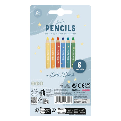 Little Dutch pieštukai JIM IR DRAUGAI