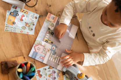 Little Dutch lipdukų istorijų knygelė JIM IR DRAUGAI