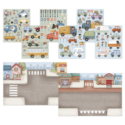 Little Dutch lipdukų istorijų knygelė JIM IR DRAUGAI