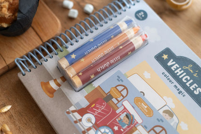 Little Dutch spalvojimo knygelė JIM IR DRAUGAI