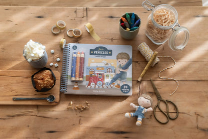 Little Dutch spalvojimo knygelė JIM IR DRAUGAI