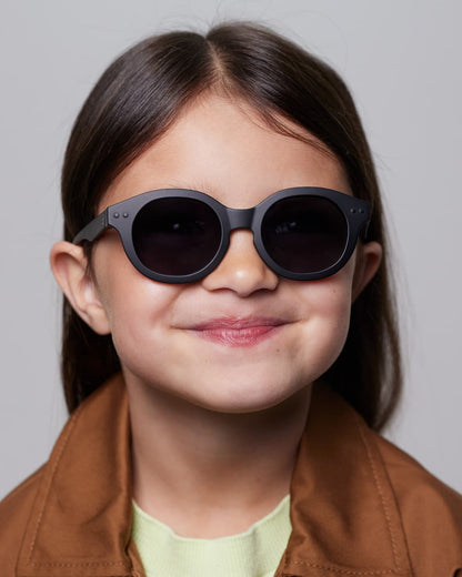 IZIPIZI Akiniai nuo saulės vaikams Kids+ SUN 3-5 metai #C BLACK