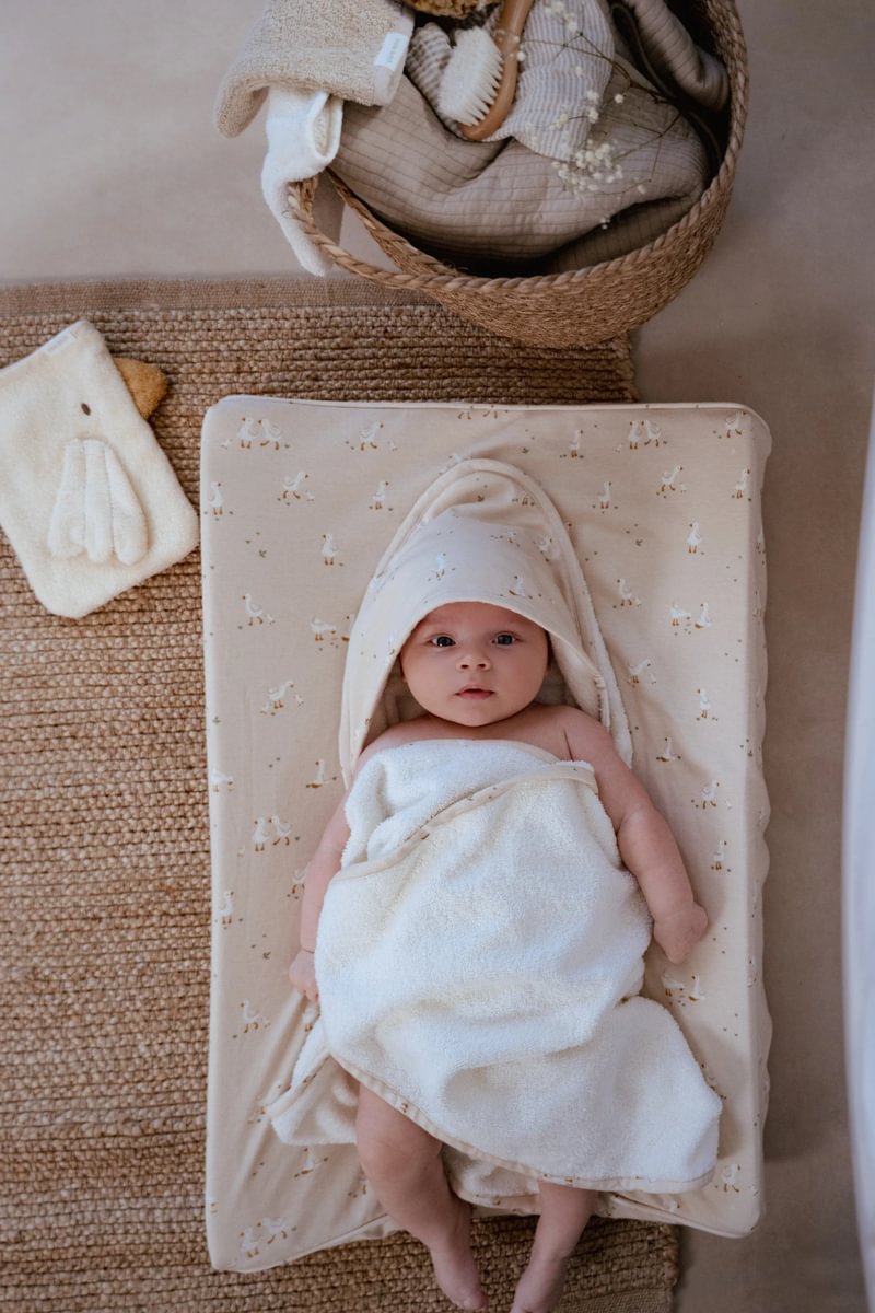 Little Dutch dovanų dėžutė su rankšluosčiu ir šluoste LITTLE GOOSE