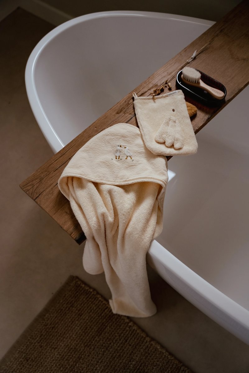 Little Dutch dovanų dėžutė su rankšluosčiu ir šluoste LITTLE GOOSE