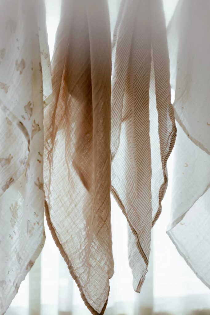 Little Dutch muslino vystyklai  LITTLE GOOSE  120 x 120 cm