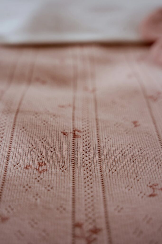 Little Dutch vaikiškos lovelės užtiesalas PURE Blossom 110×140 cm