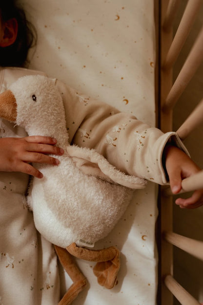 Little Dutch lovelės paklodė su guma Mėnulis ir žvaigždės 60x 120 cm