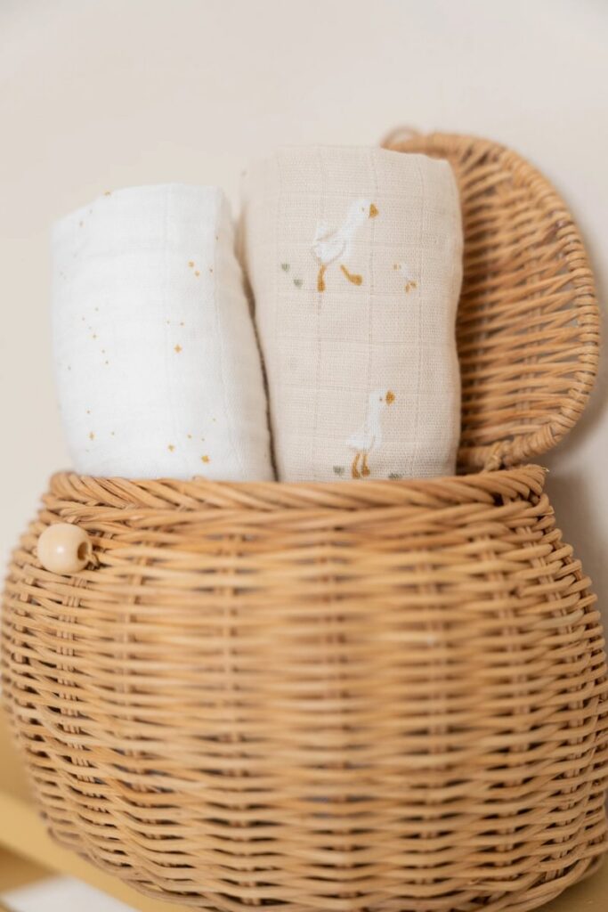 Little Dutch muslino vystyklai LITTLE GOOSE 70 x 70cm