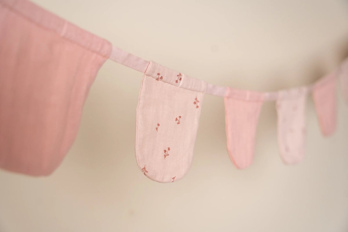 Little Dutch Girlianda PURE Pink Blossom