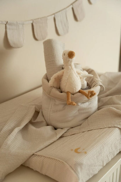 Little Dutch dygsniuotas daiktų laikymo krepšys mažas,PURE smėlinė