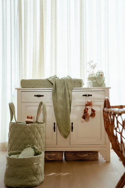 Little Dutch dygsniuotas daiktų laikymo krepšys didelis ,PURE šalavijų