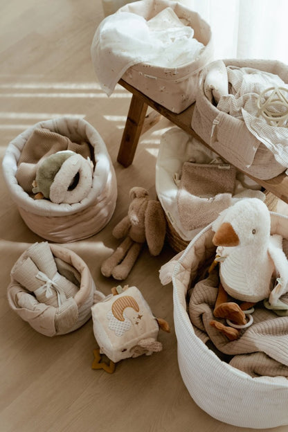 Little Dutch muslino vystyklai PURE Soft Beige 70 x 70cm