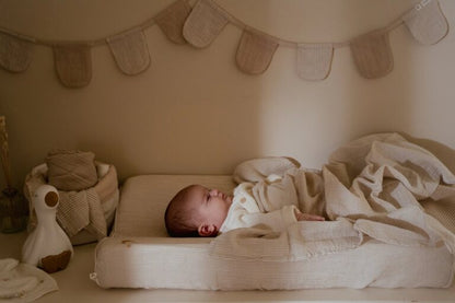 Little Dutch dygsniuotas daiktų laikymo krepšys mažas,PURE smėlinė