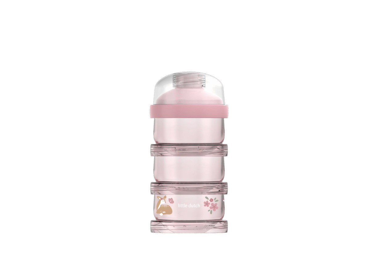 Little Dutch pieno miltelių indelių rinkinys FAIRY GARDEN 3 × 120 ml , 3 dalys