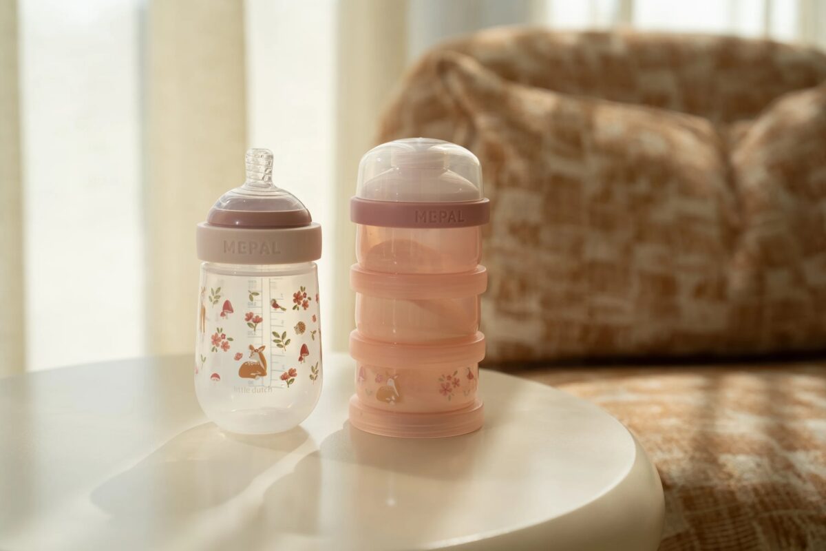 Little Dutch pieno miltelių indelių rinkinys FAIRY GARDEN 3 × 120 ml , 3 dalys