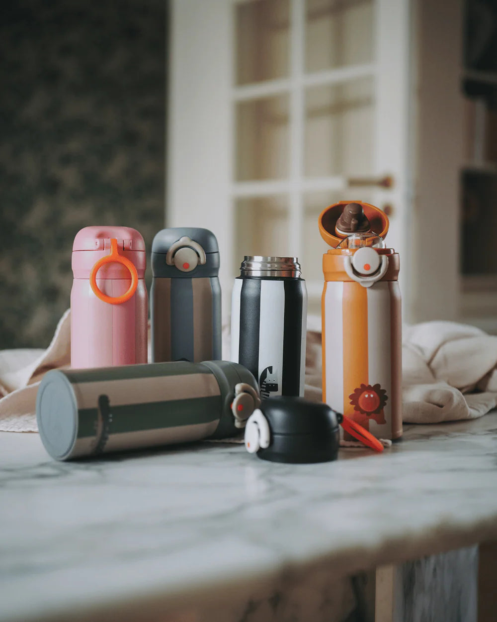 NOUI NOUI nerūdijančio plieno vandens buteliukas, UNICORN 350 ml