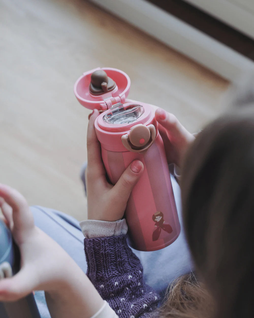 NOUI NOUI nerūdijančio plieno vandens buteliukas, PRINCESS 350 ml