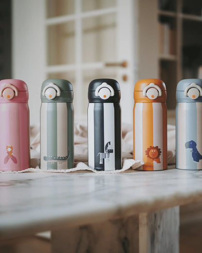 NOUI NOUI nerūdijančio plieno vandens buteliukas, LION 350 ml