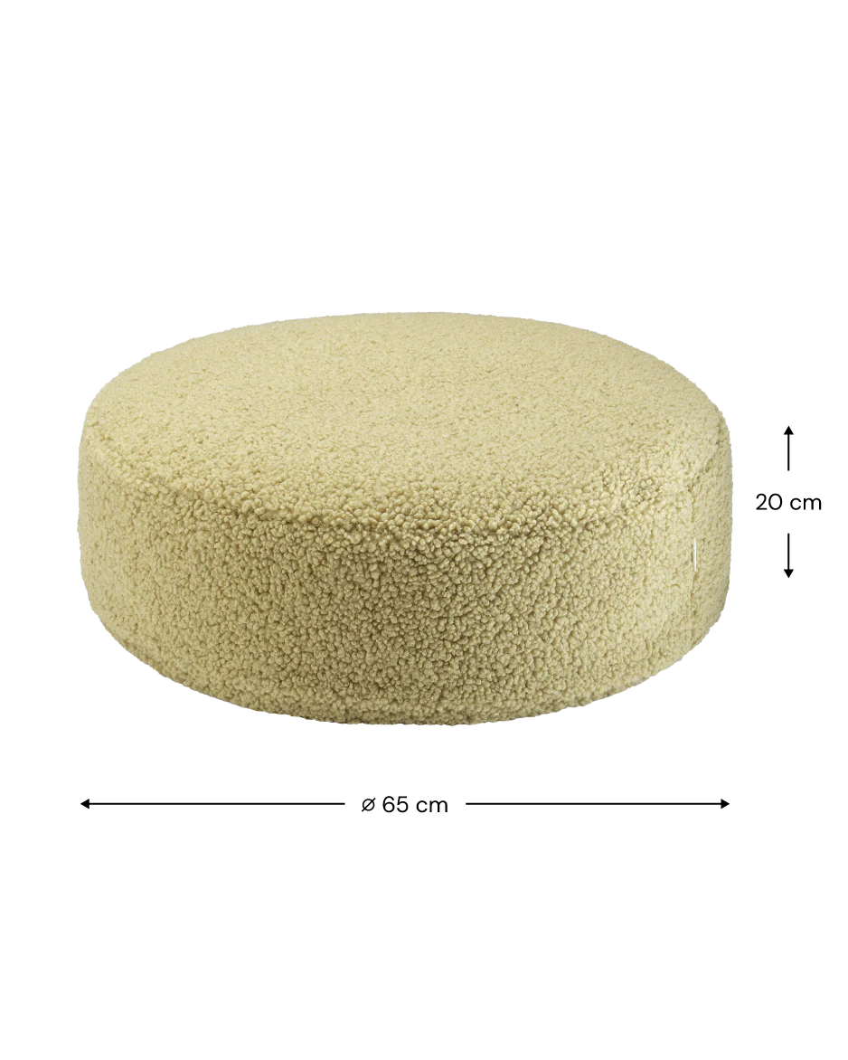 WIGIWAMA apvalus pufas Matcha Ottoman