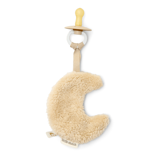 Little Dutch Čiulptuko laikiklis Mėnulis,smėlinė