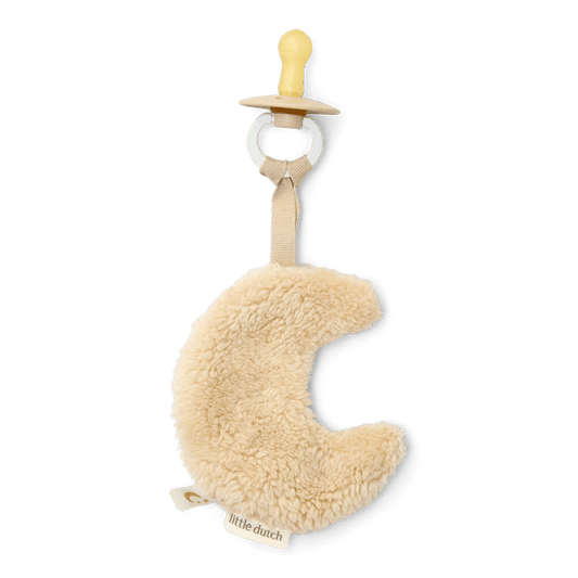 Little Dutch Čiulptuko laikiklis Mėnulis,smėlinė