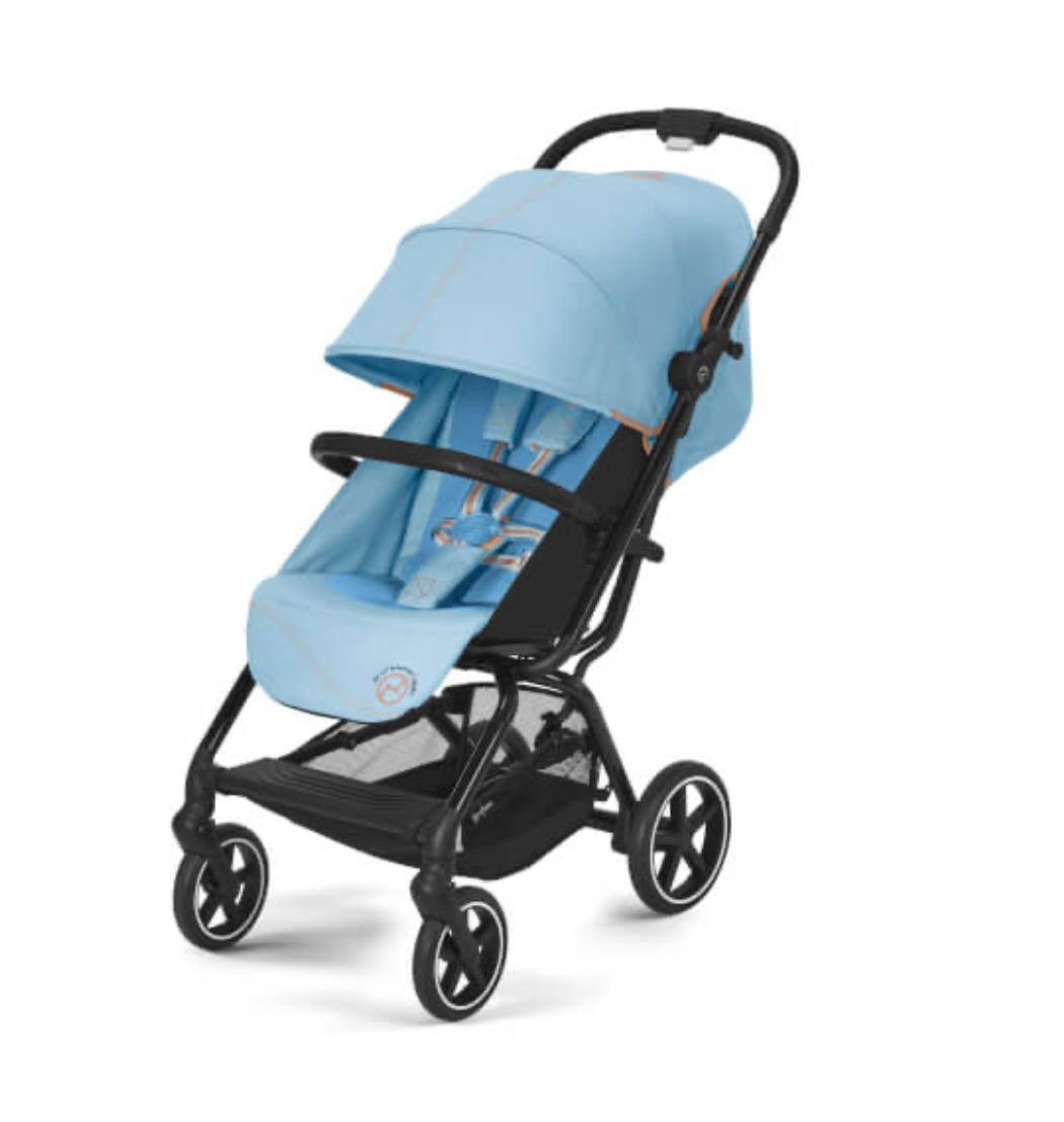 Cybex Eezy S + 2 sportinis vežimėlis | Beach blue