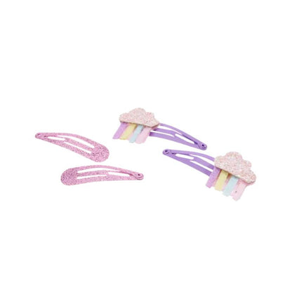 Plaukų segtukų rinkinys, DEBESĖLIAI