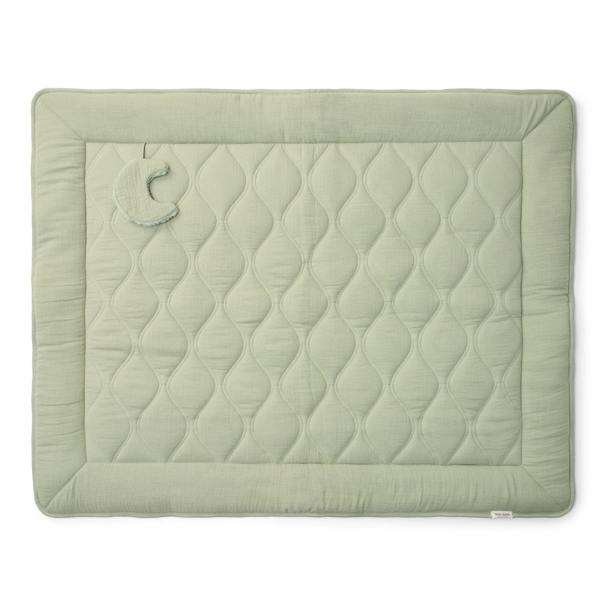 Little Dutch žaidimų kilimėlis PURE Sage 80 × 100 cm