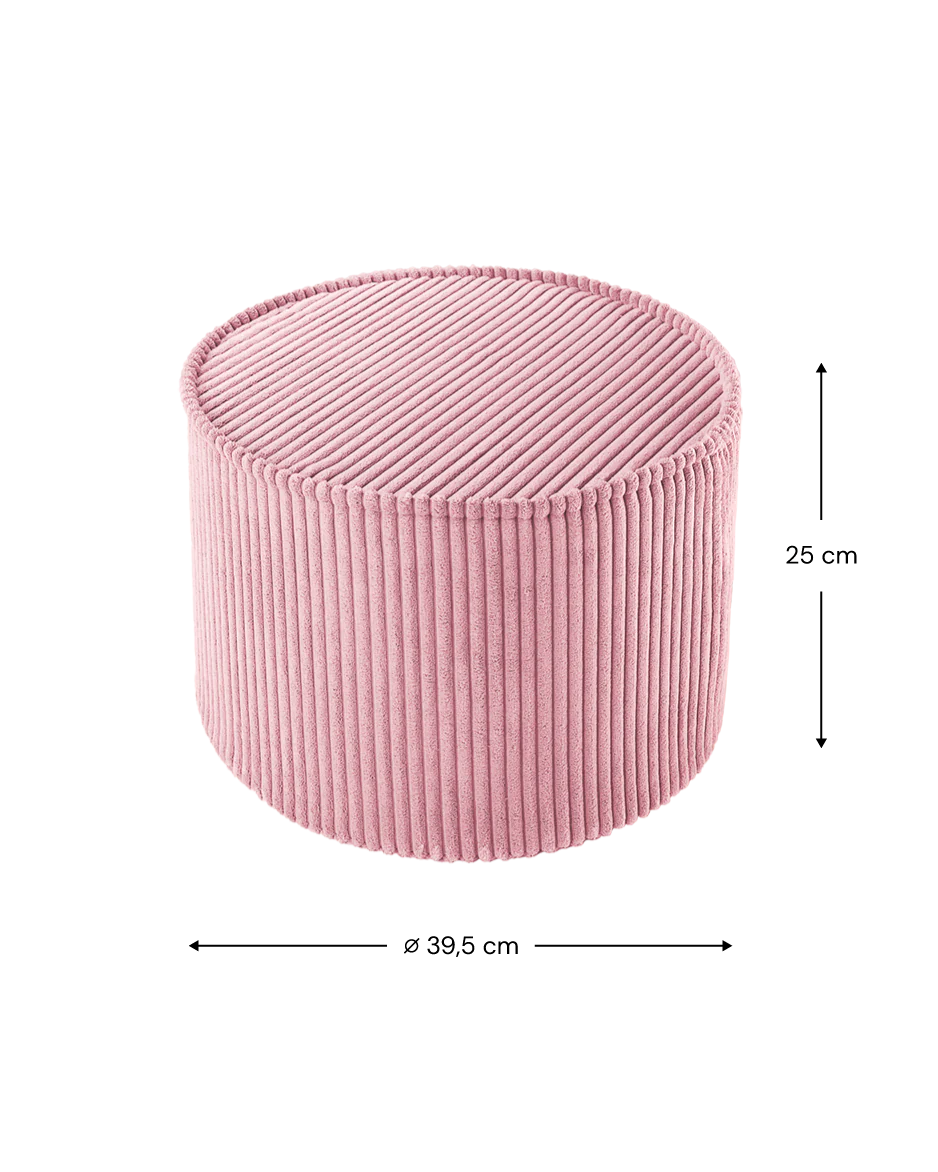 WIGIWAMA apvalus pufas Pink Mousse